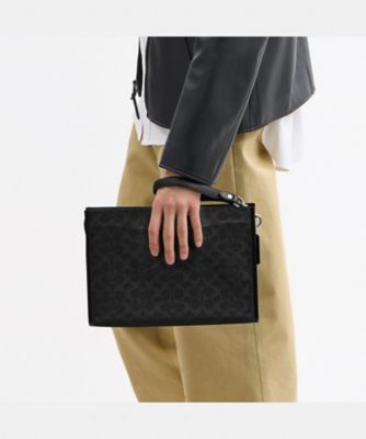 チャーター ポーチ・シグネチャー キャンバス | COACH/コーチ | 三越